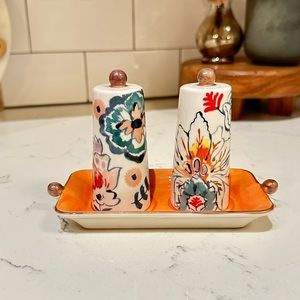 Anthropologie Eres Salt and Pepper Shake